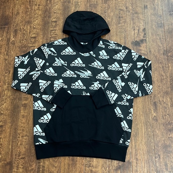 adidas Other - Adidas All Over Print Hoodie Size XL